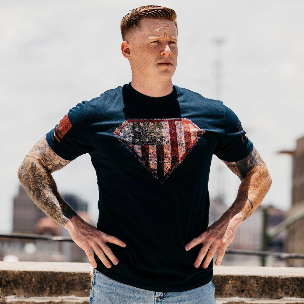 Patriot 2.0 Navy T-Shirt for Everyday Wear