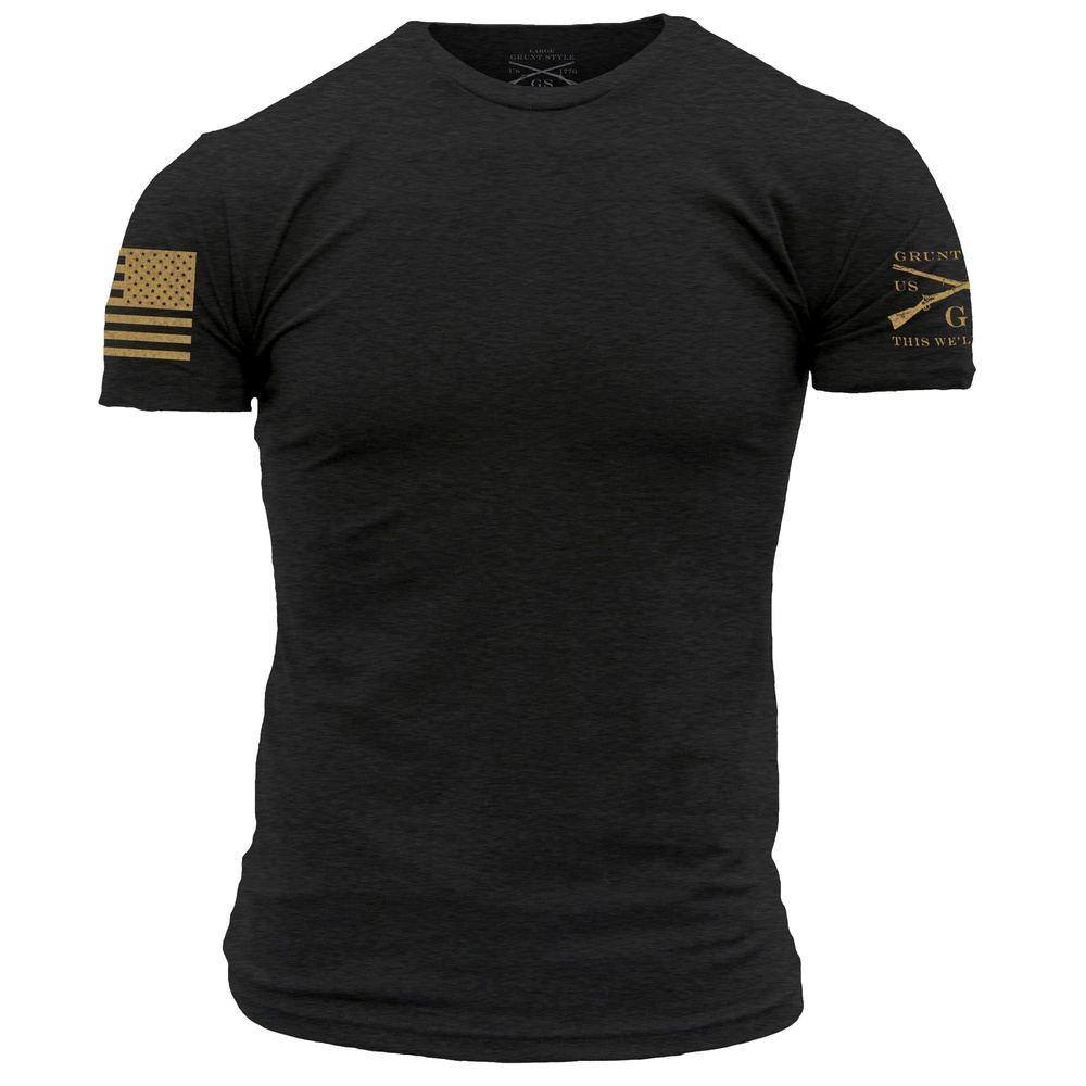 Classic Black Crew Neck T-Shirt