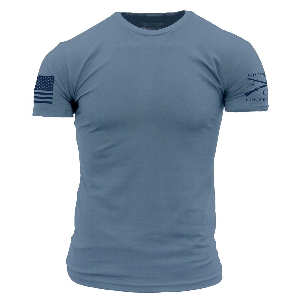 Captain Blue Basic Cotton T-Shirt