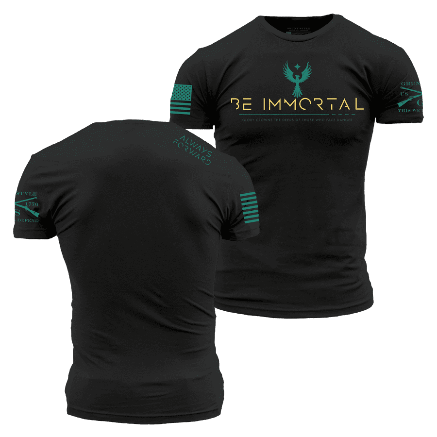 Black Be Immortal Graphic Tee