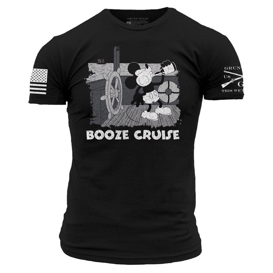 Black Booze Cruise Graphic Tee