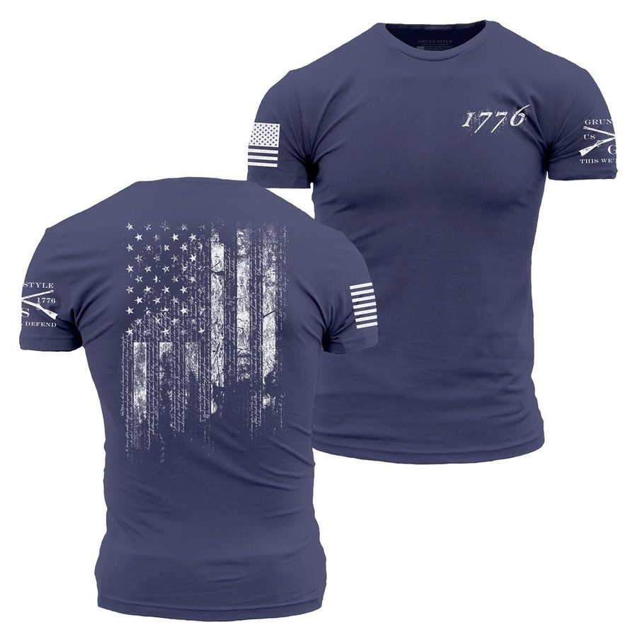 1776 Patriotic Flag Tee by Future Dusk