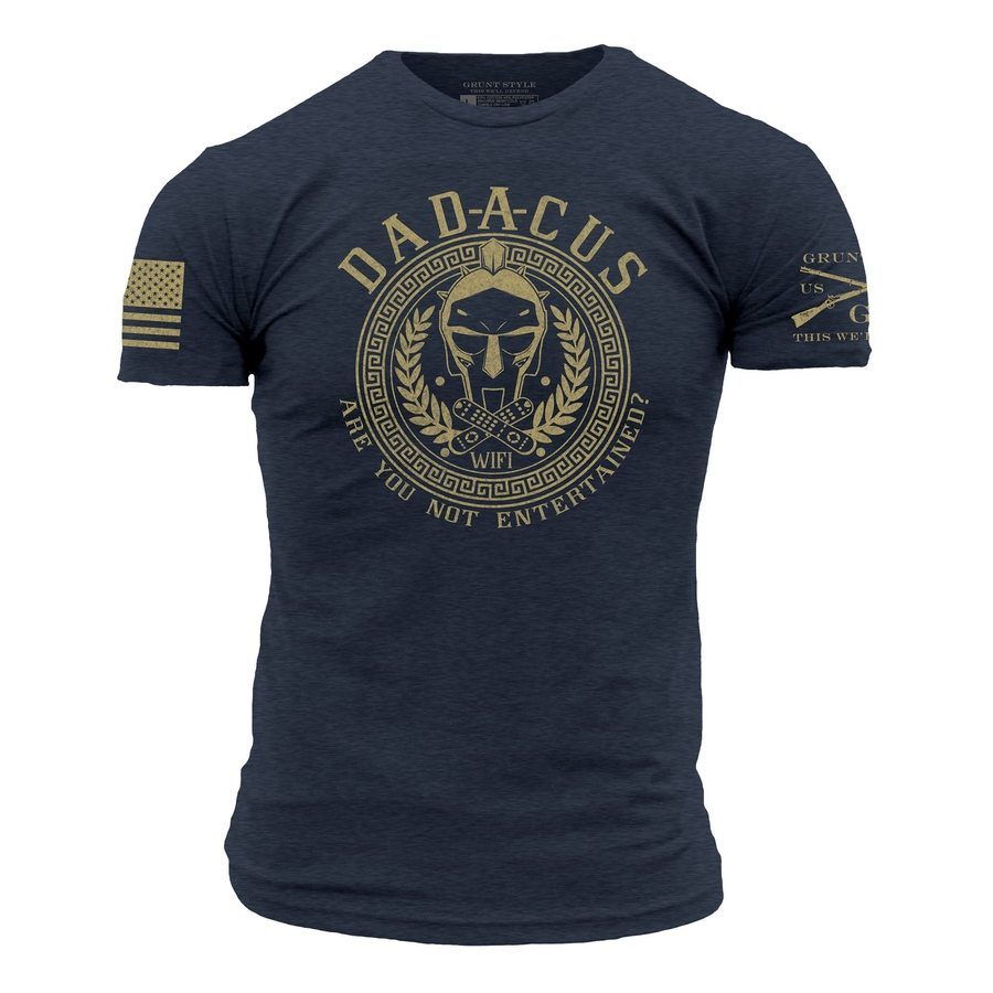 Midnight Navy Dadacus Tee - Casual Comfort Fit