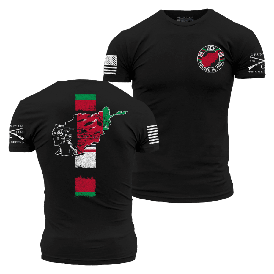 Forged In Fire OEF 2.0 Black T-Shirt