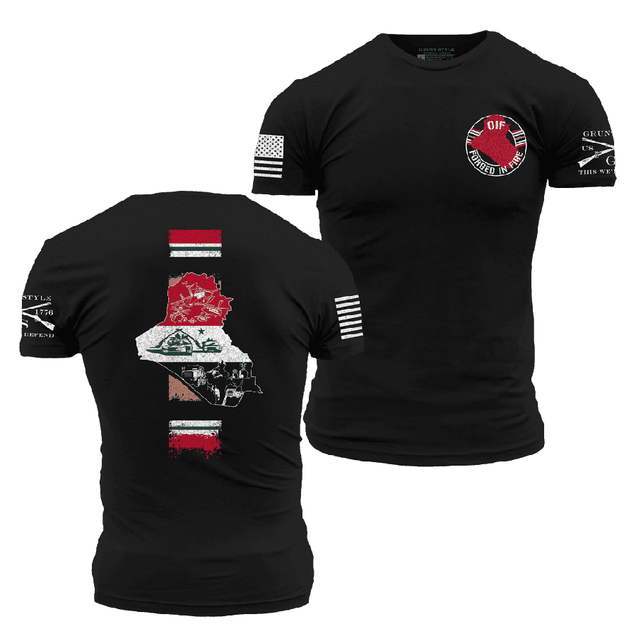 Forged In Fire OIF 2.0 Black Tee