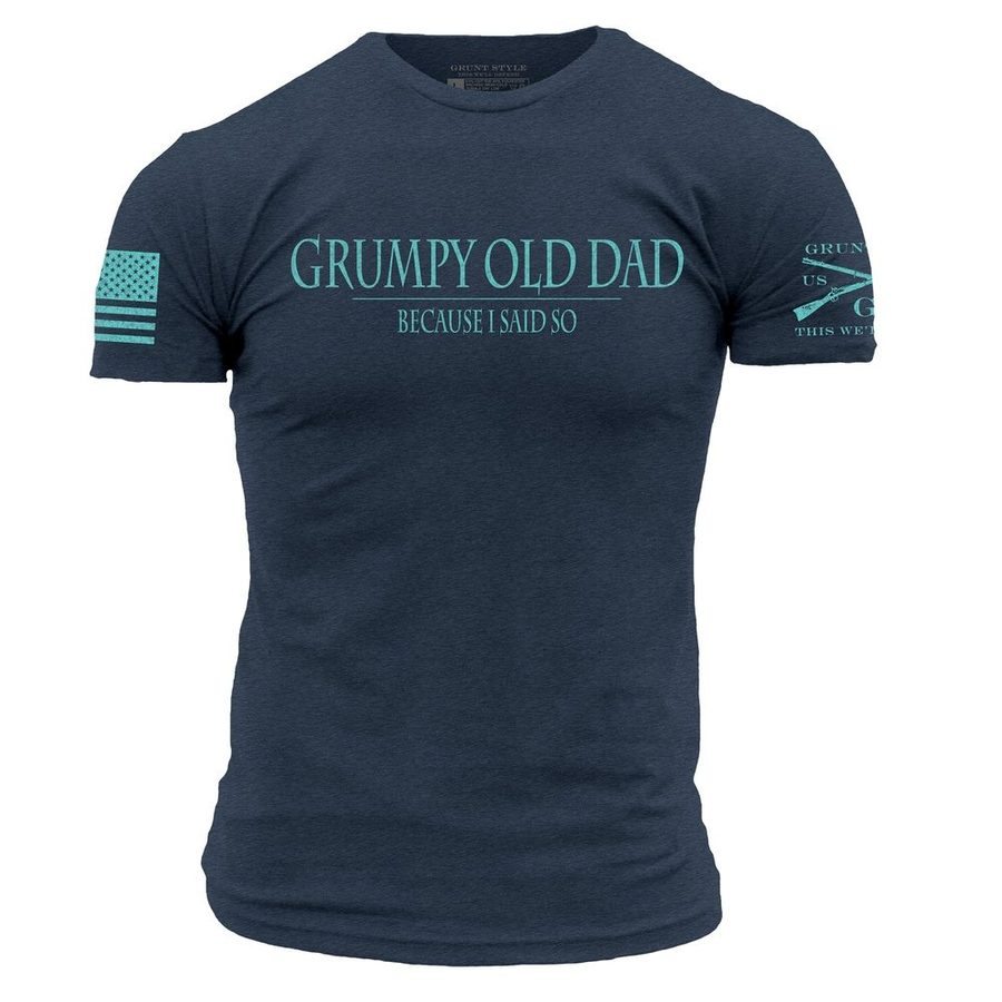 Midnight Navy Grumpy Dad T-Shirt