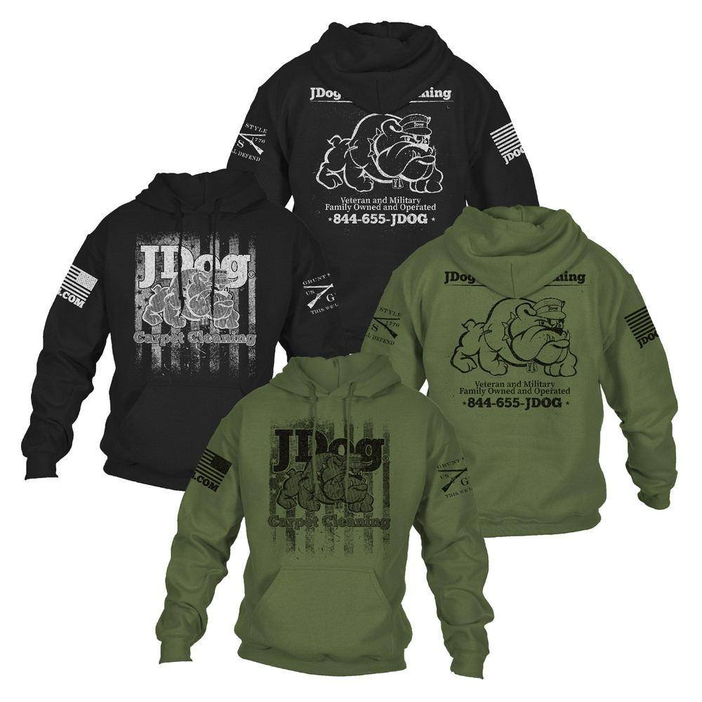 JDog Cleaning Hoodie for Carpet Care