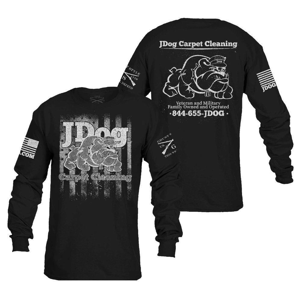 JDog Long Sleeve Work Shirt for Carpet Cleaning