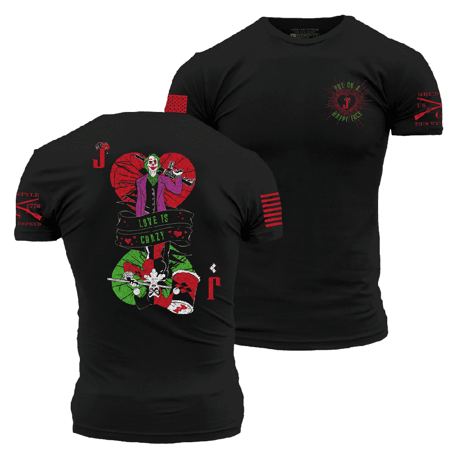 Black Love Is Crazy Graphic Tee