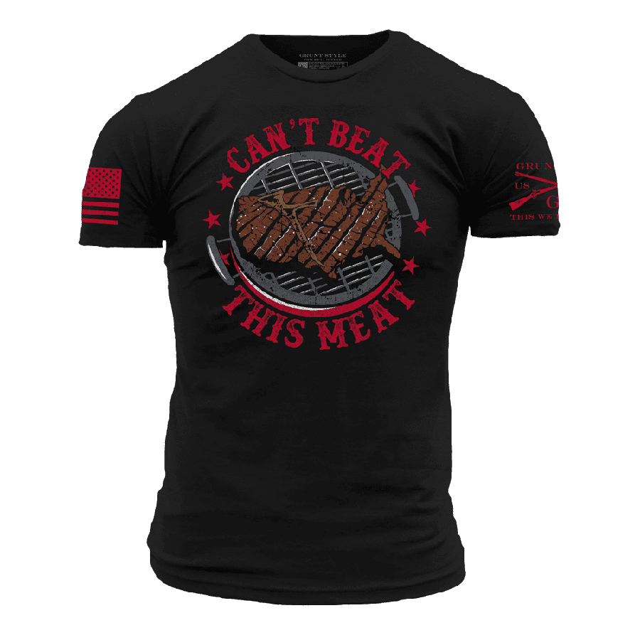 Black Meat Beater Graphic Tee