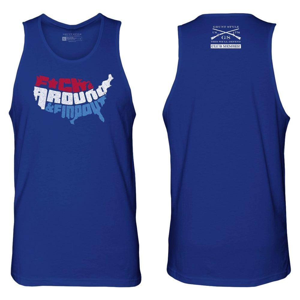 Royal Slogan Tank Top for Men