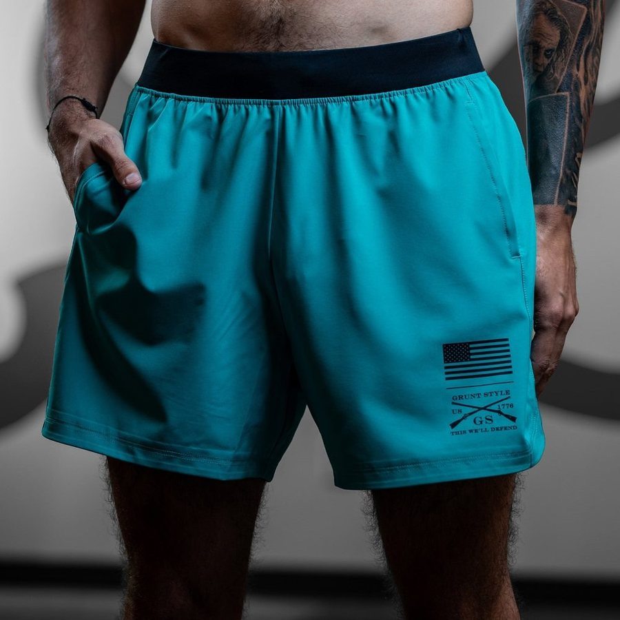 Men's Aqua Training Shorts for Active Wear