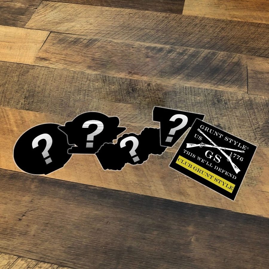 Grunt Style Mystery Club Sticker Pack (5-Piece)