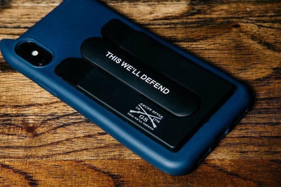Slim Silicone Phone Wallet for Cards & Cash