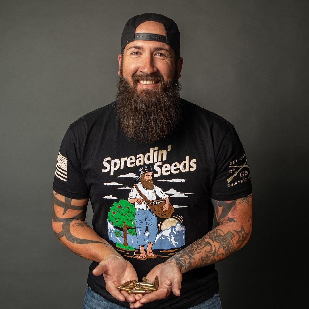 Black Spreadin' Seeds Graphic Tee
