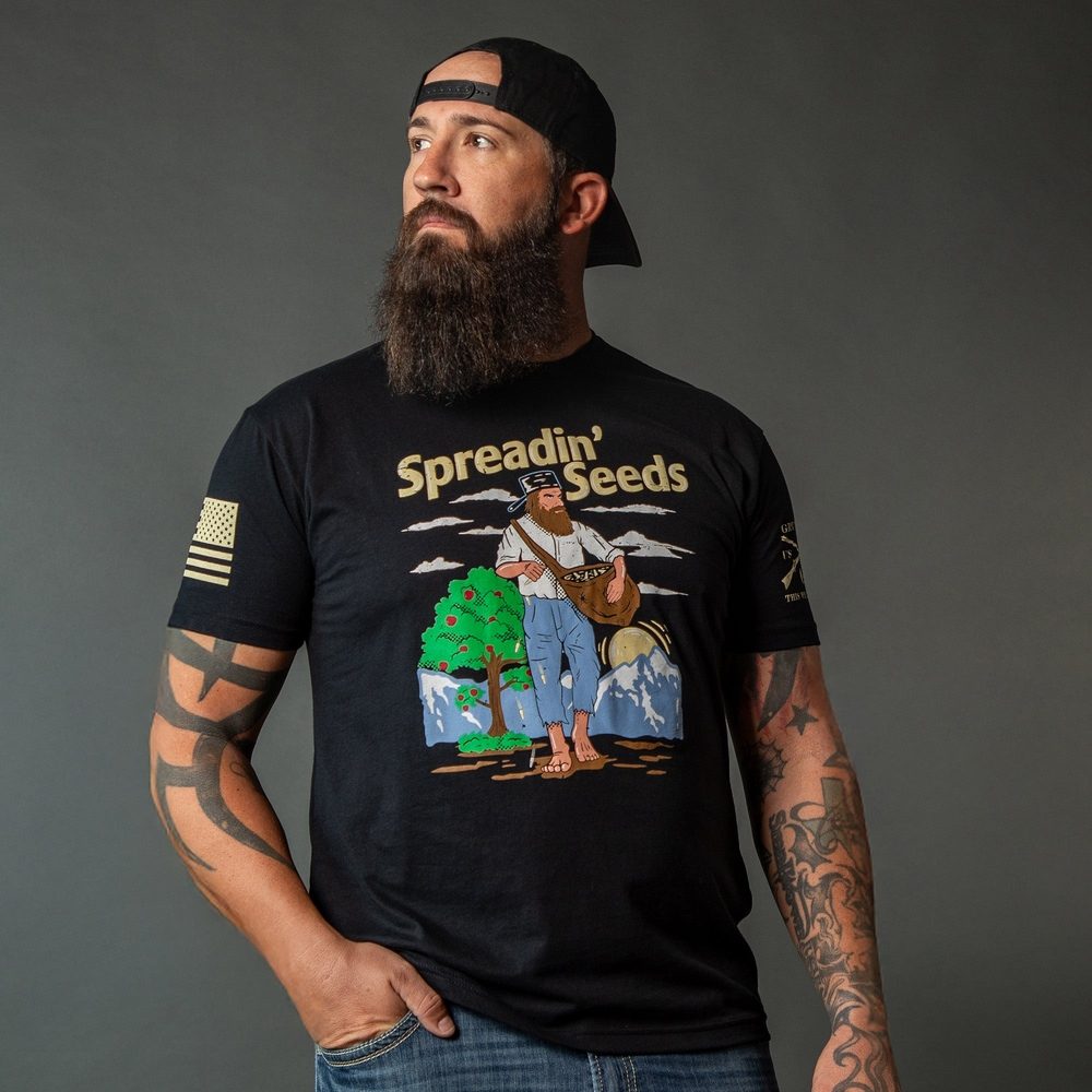 Black Spreadin' Seeds Graphic Tee