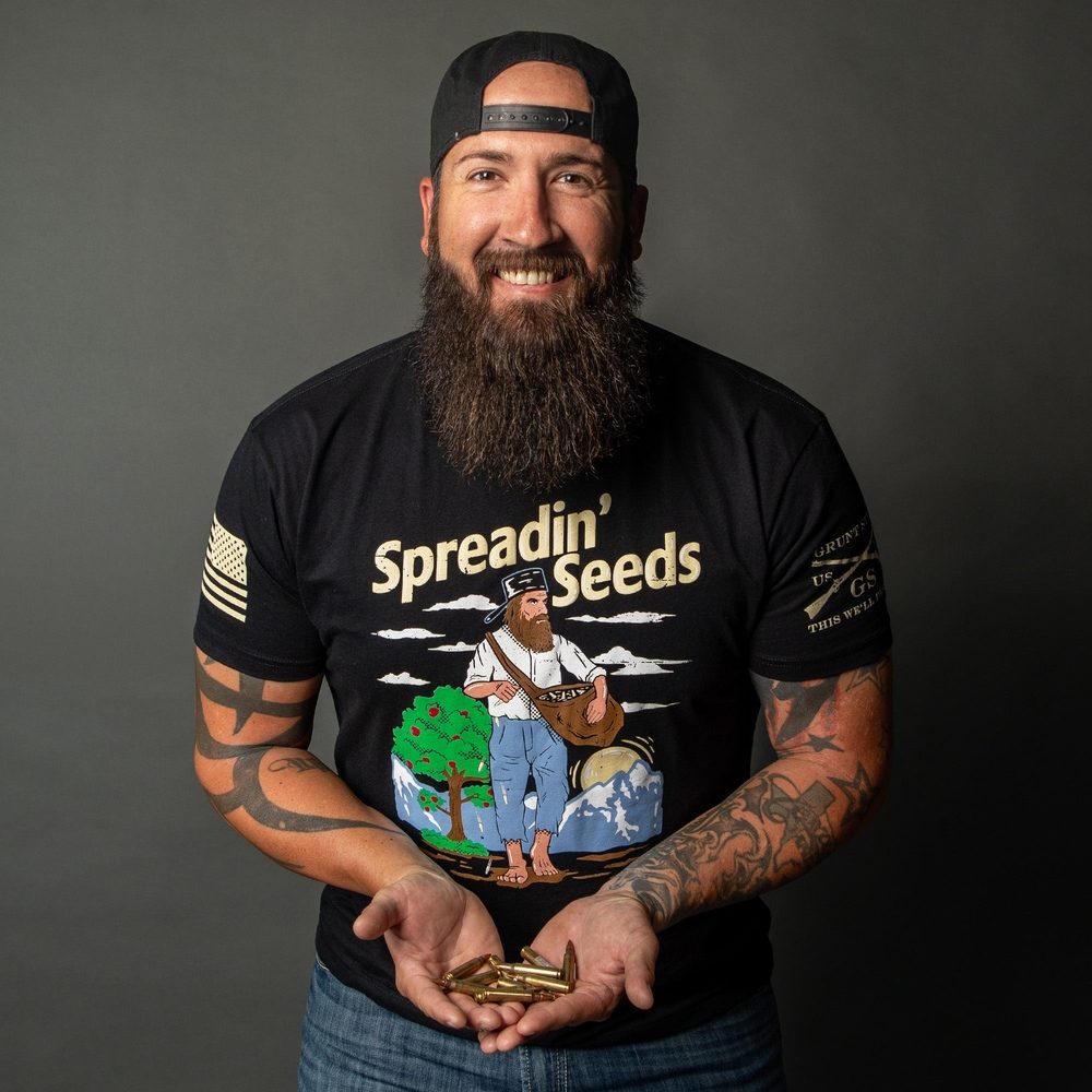 Black Spreadin' Seeds Graphic Tee