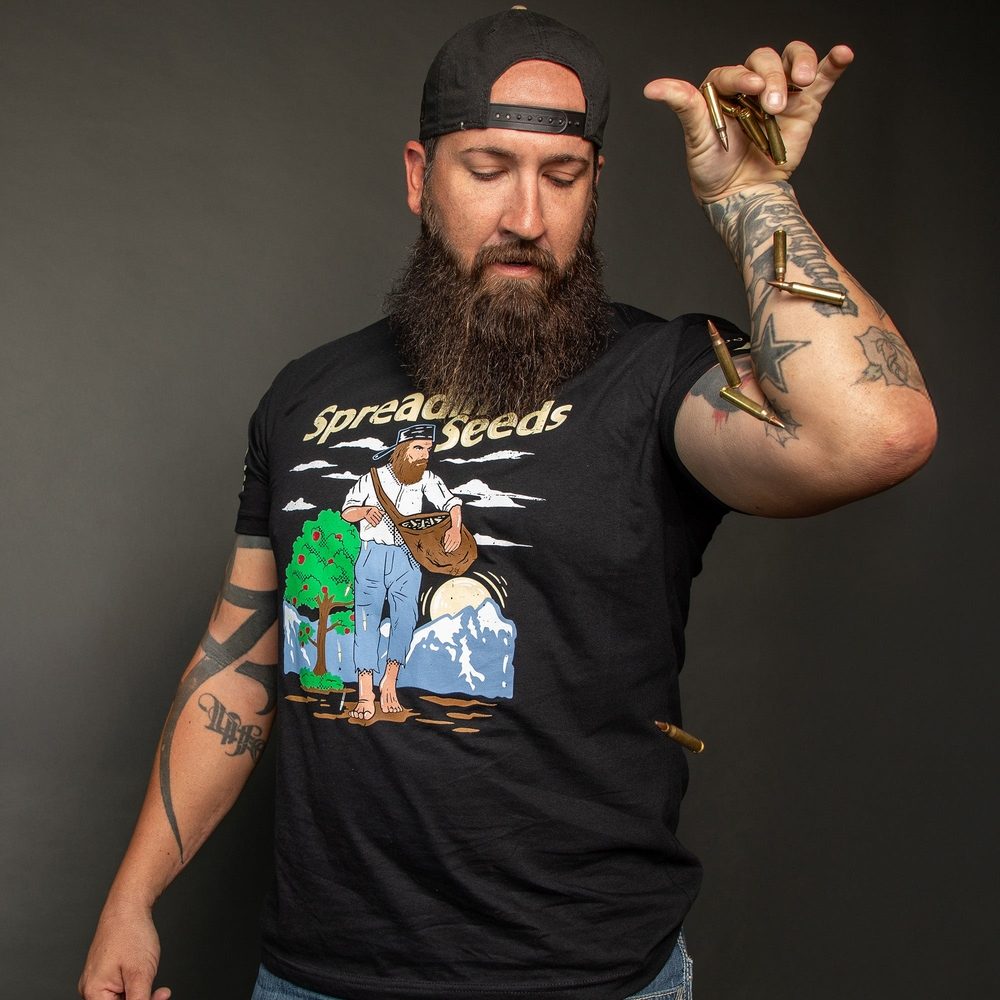 Black Spreadin' Seeds Graphic Tee