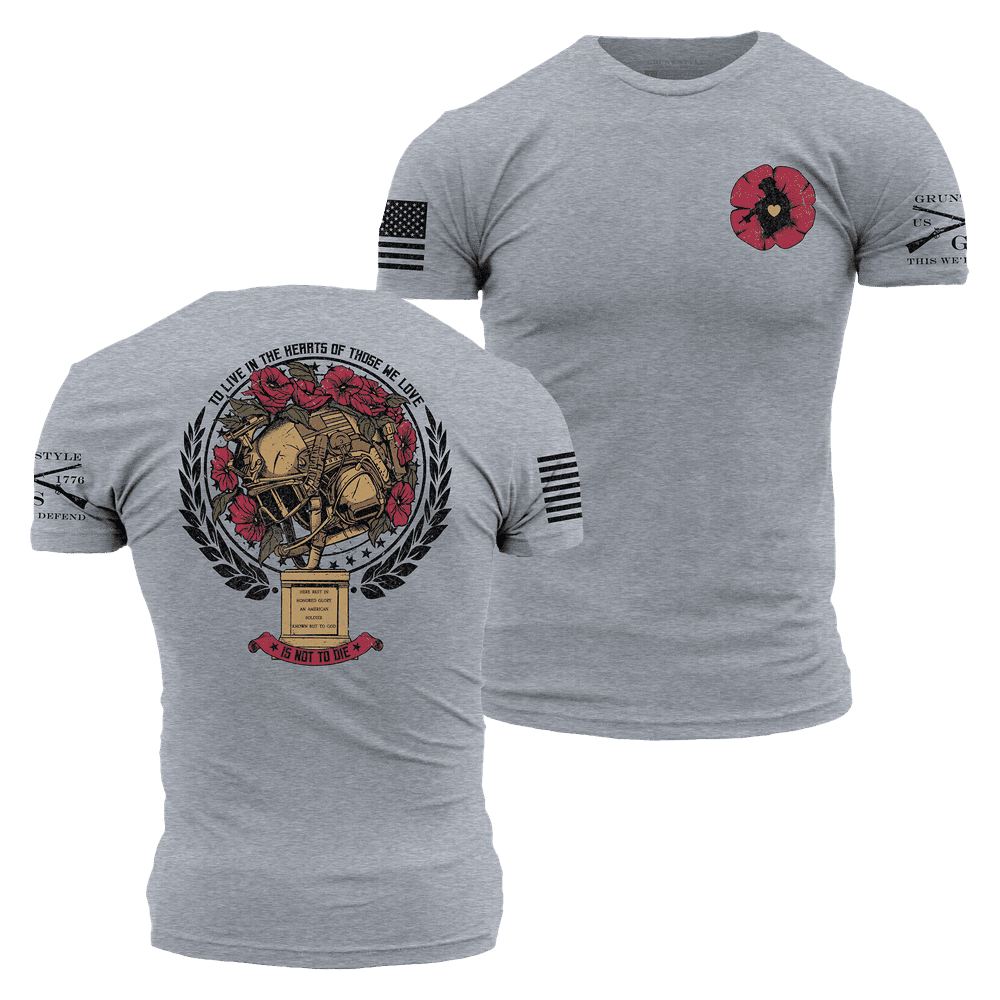 Dark Heather Gray Those We Love Tee