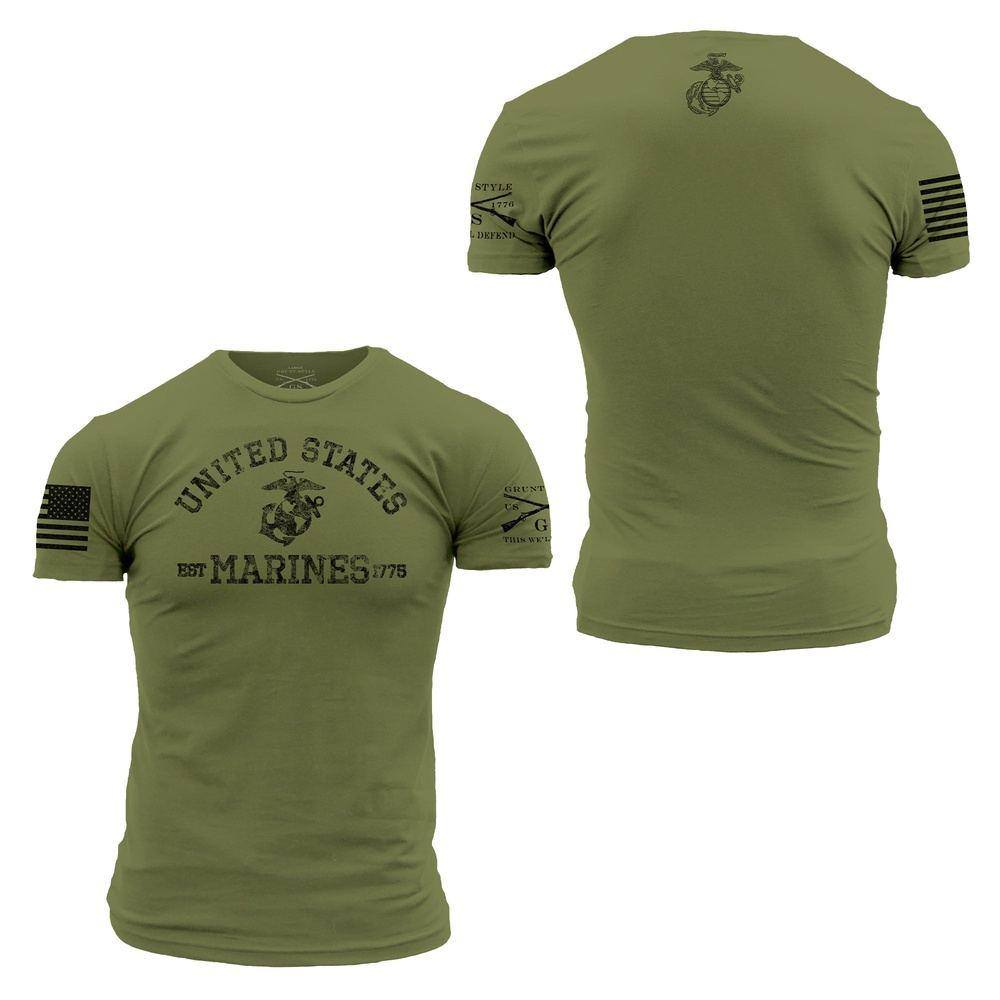USMC 1775 Military Green T-Shirt