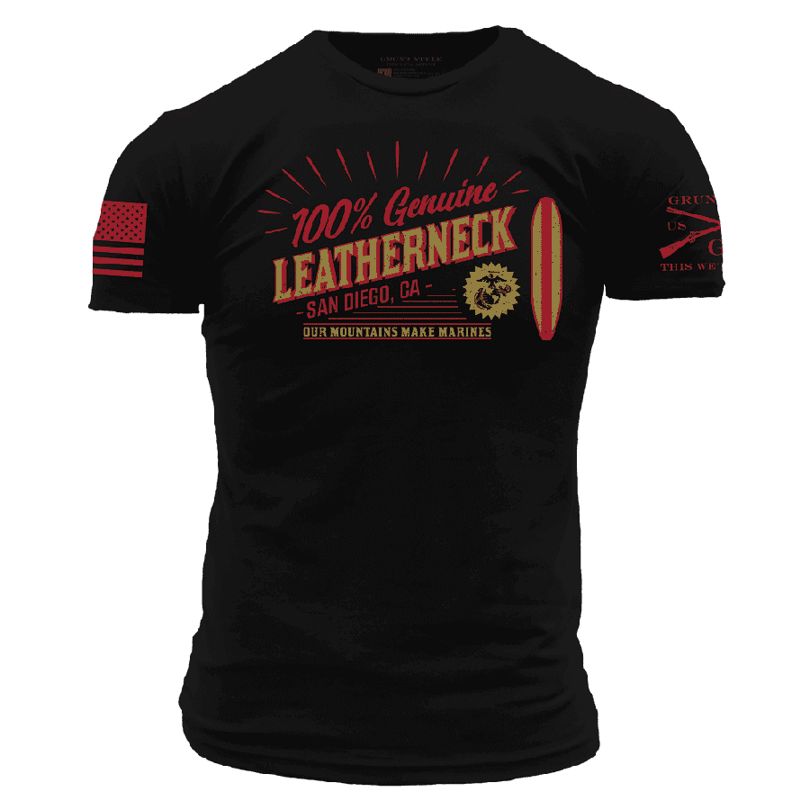 Black USMC San Diego Graphic Tee