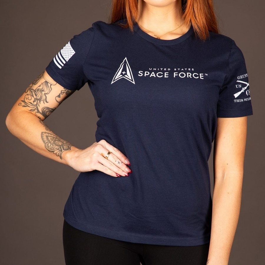 USSF Women's Navy Relaxed Fit Tee (Est. 2019)