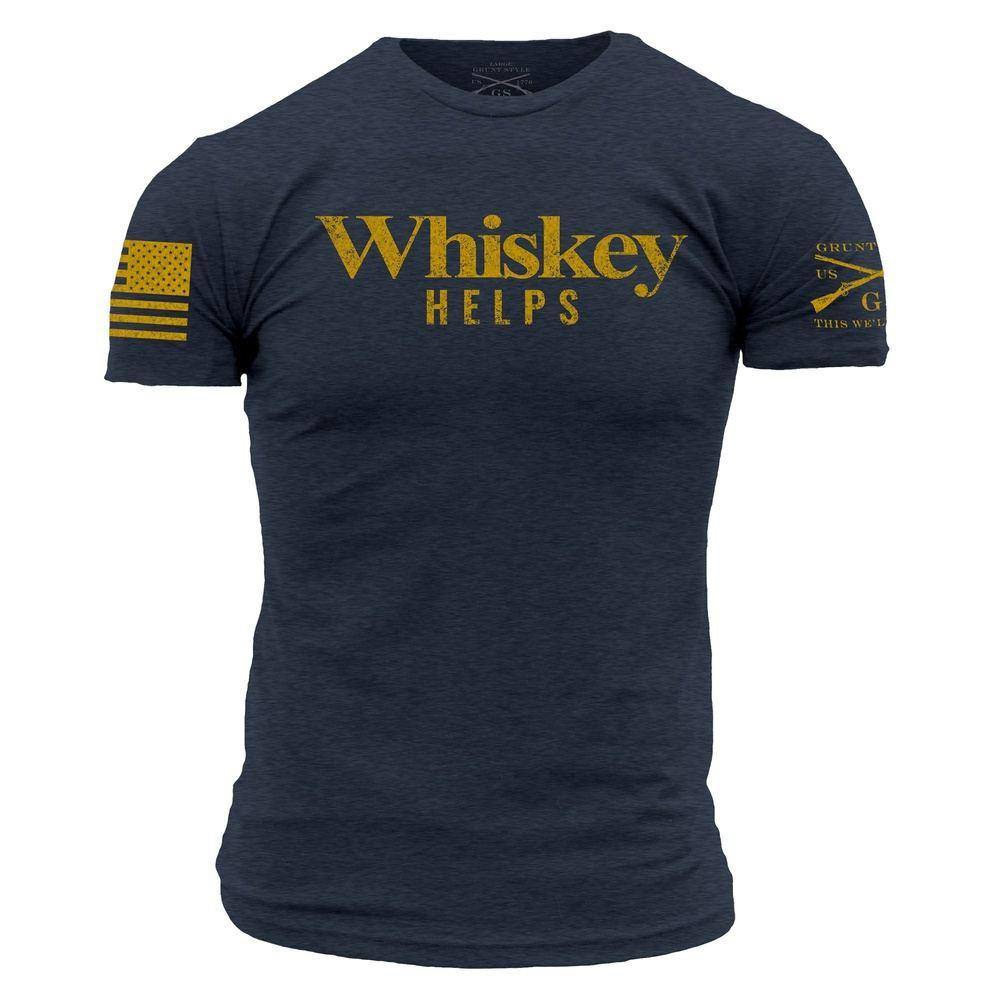 Midnight Navy Whiskey Lover's Tee