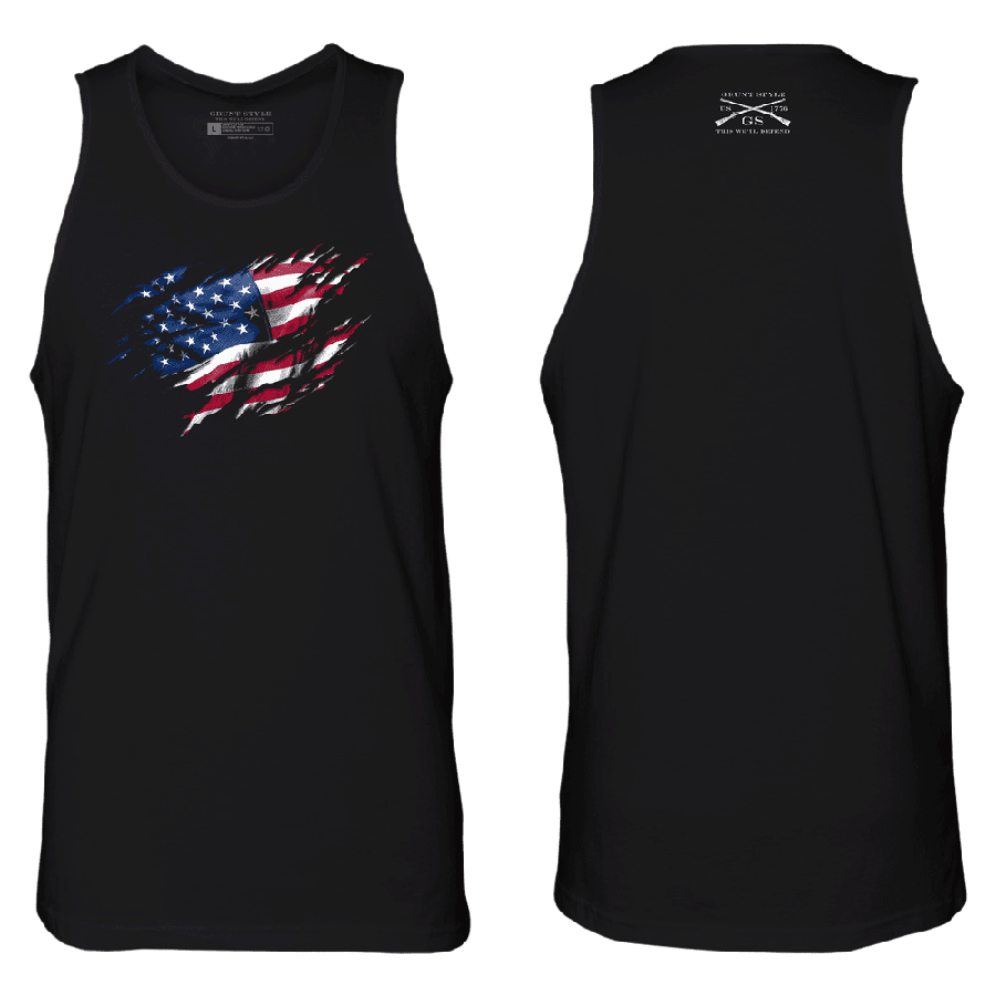 Black Still Standing Tank Top