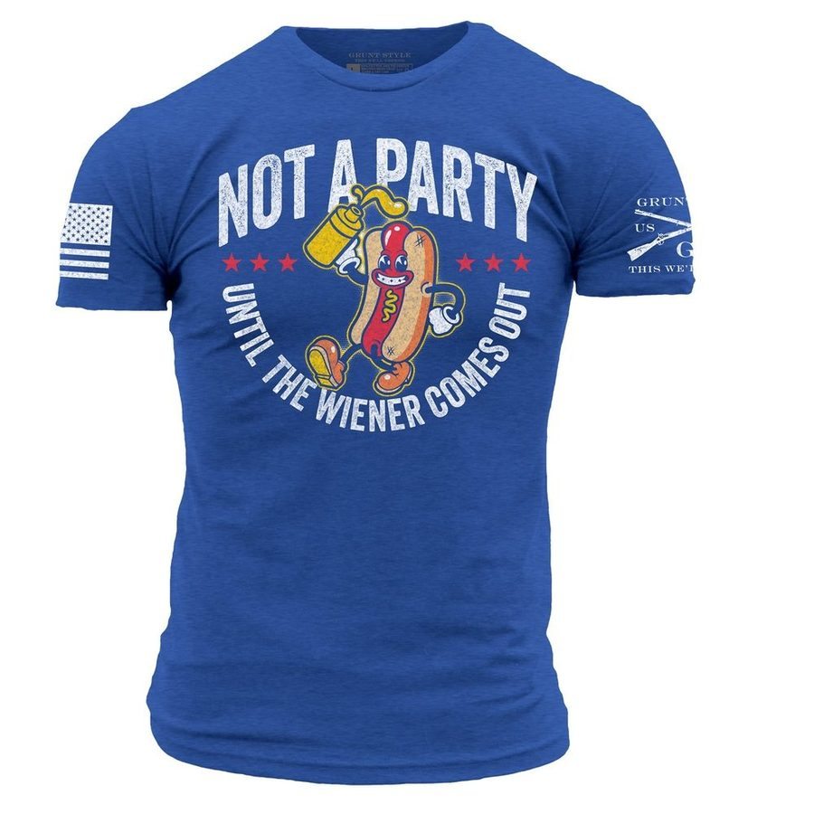 Royal Wiener Party Tee for Festive Fun