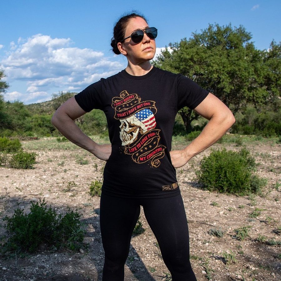 Black Boyfriend Fit T-Shirt for Women