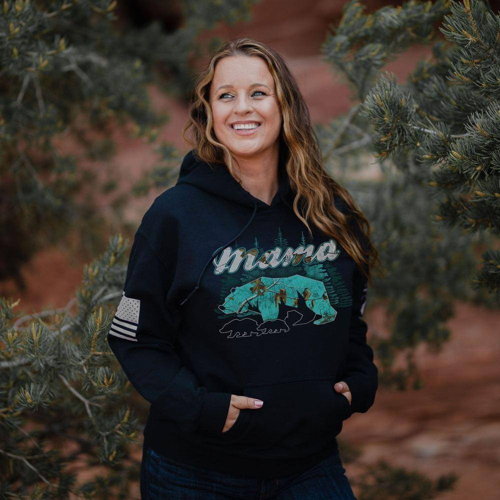 Realtree Xtra® Mama Bear Hoodie for Women - Black