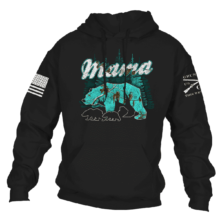 Realtree Xtra® Mama Bear Hoodie for Women - Black