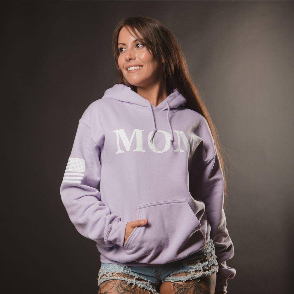 Orchid Mom Hoodie - Soft & Stylish Women's Pullover