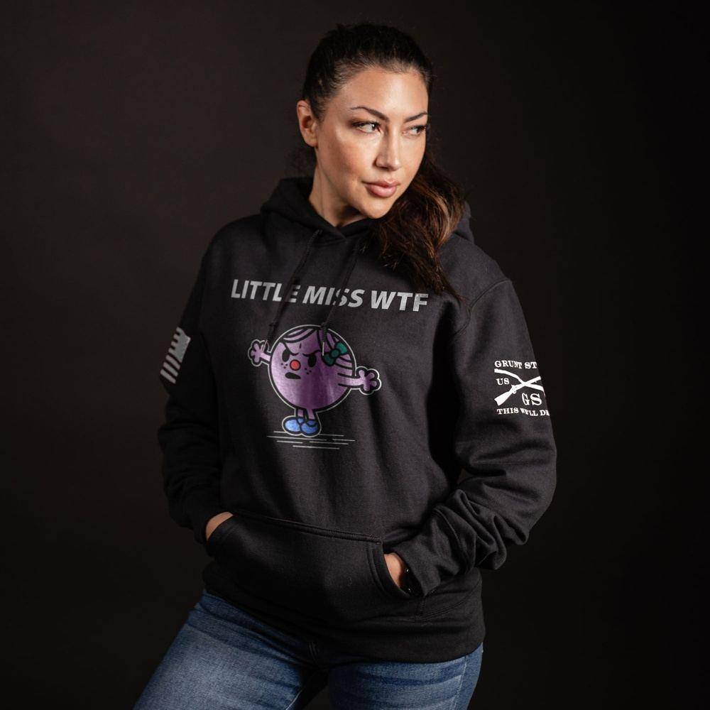 Black W.T.F. Hoodie for Women
