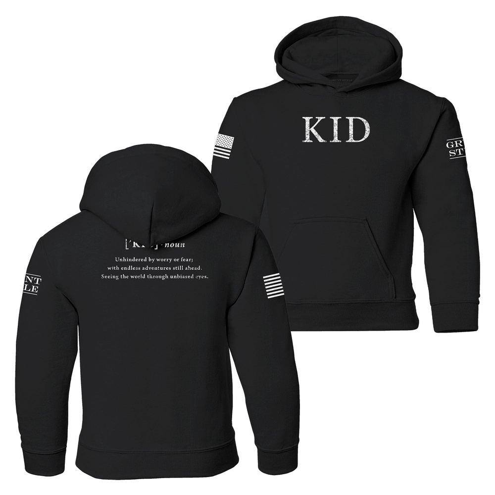 Black Youth Hoodie for Kids - Stylish & Comfortable