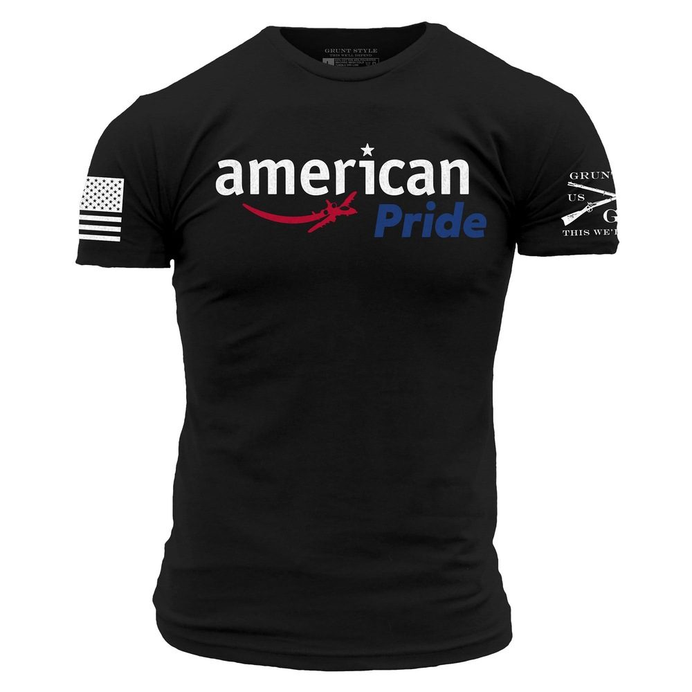 Black American Pride Graphic Tee