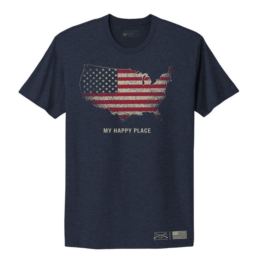 Women's Midnight Navy Boyfriend Tee - Relaxed Fit